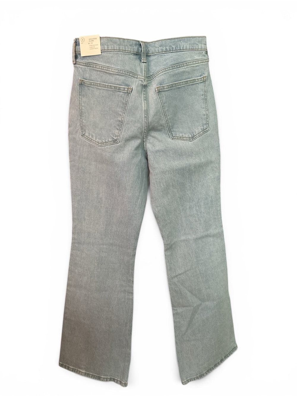 NWT Universal Thread High Rise FlareComfort Stretch Light Wash Jeans 8 Regular - Picture 5 of 6